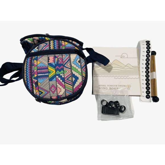 Steel Tongue Drum Rain Drum Tone Key C5 5.5 Inch 8 Notes For Kids Beginner - Picture 6 of 12